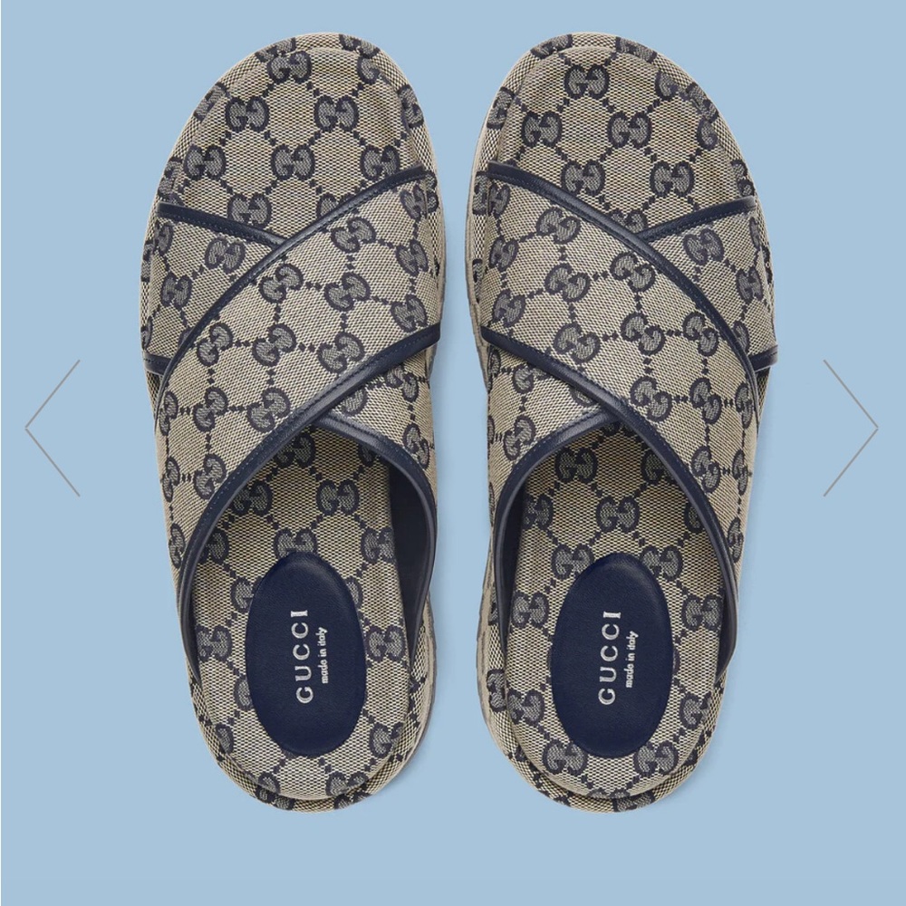 Women’s GG platform slide sandal